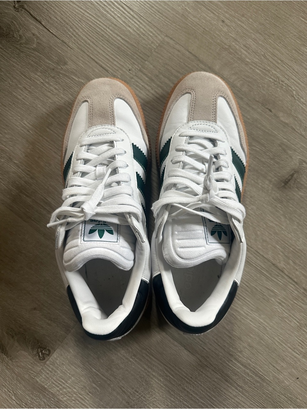 Men's Samba XLG green stripes - Picture 5 of 7